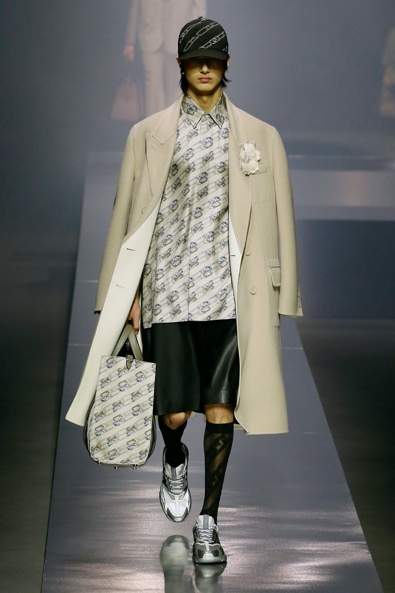 フェンディ 2022年秋冬メンズコレクション Fendi Redefines the Roaring Twenties in FW22 Collection fall/winter 2022 mens milano milan fashion week mfw silvia venturini fendi