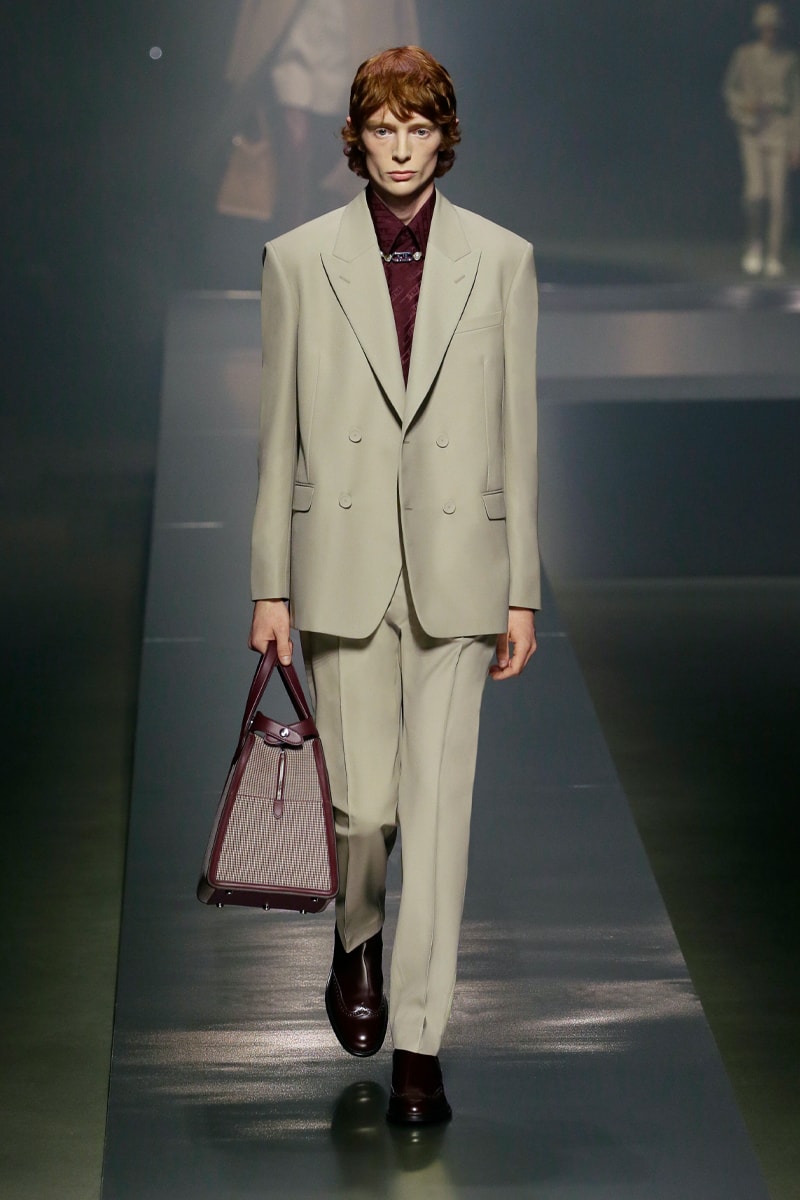 フェンディ 2022年秋冬メンズコレクション Fendi Redefines the Roaring Twenties in FW22 Collection fall/winter 2022 mens milano milan fashion week mfw silvia venturini fendi