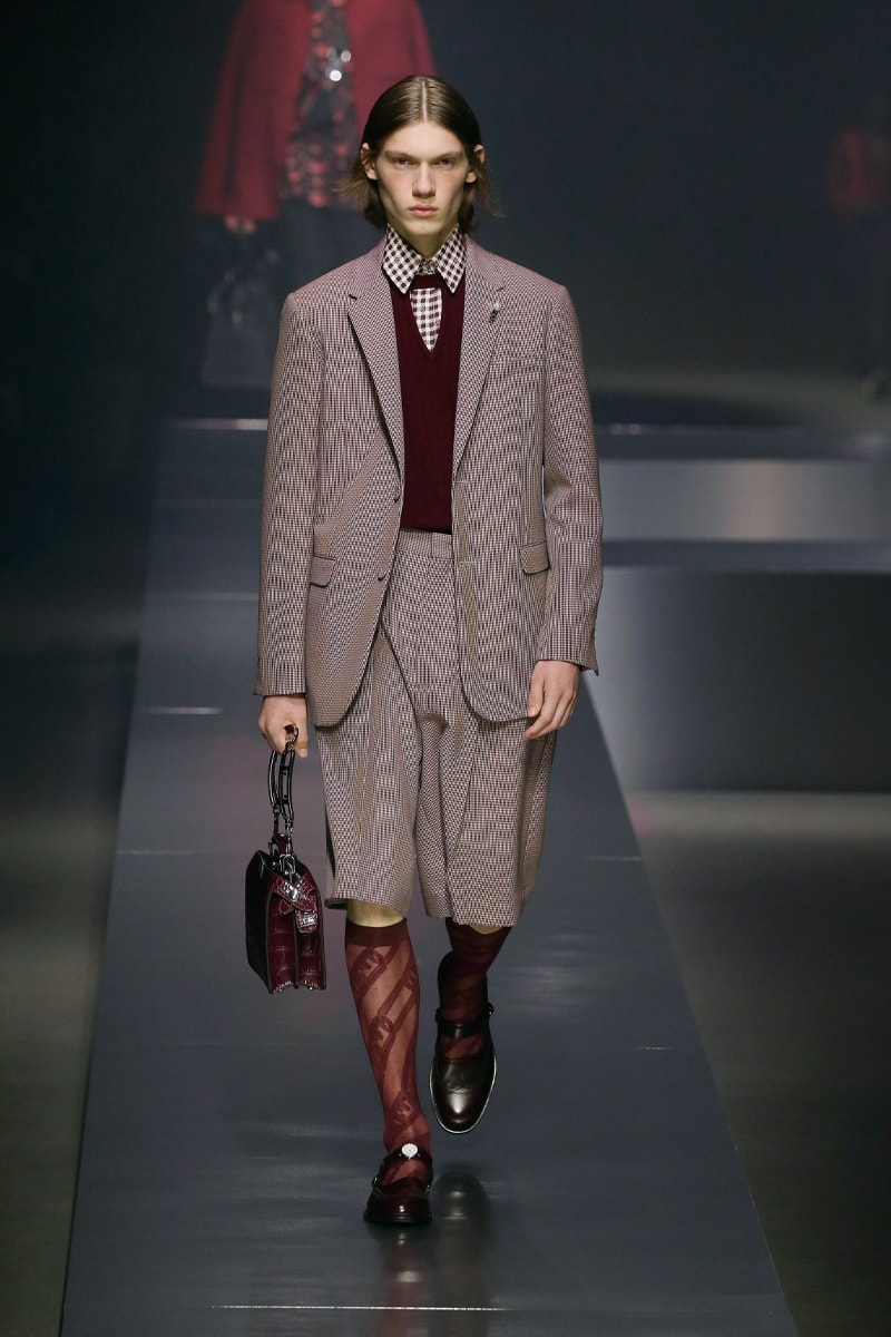 フェンディ 2022年秋冬メンズコレクション Fendi Redefines the Roaring Twenties in FW22 Collection fall/winter 2022 mens milano milan fashion week mfw silvia venturini fendi