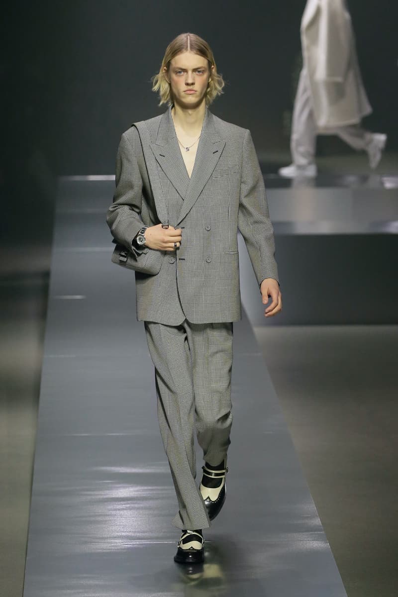 フェンディ 2022年秋冬メンズコレクション Fendi Redefines the Roaring Twenties in FW22 Collection fall/winter 2022 mens milano milan fashion week mfw silvia venturini fendi