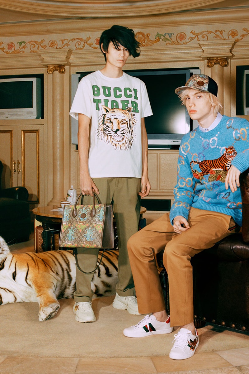 グッチ Gucci が2022年の幕開けを祝した限定コレクション “GUCCI TIGER” を発売