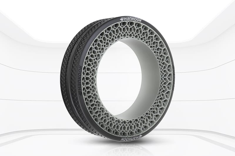 韓国の老舗タイヤメーカー Hankook が空気の要らない新作タイヤ i-Flex を発表
