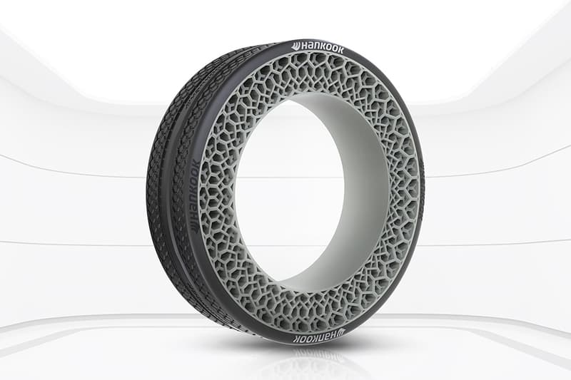 韓国の老舗タイヤメーカー ハンコックが空気の要らない新作タイヤ i-Flexを発表 Hankook Tire i-Flex Airless Tires Technology CES 2022 Automotive Future Hyundai Motor Company 