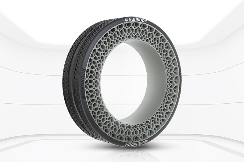 韓国の老舗タイヤメーカー ハンコックが空気の要らない新作タイヤ i-Flexを発表 Hankook Tire i-Flex Airless Tires Technology CES 2022 Automotive Future Hyundai Motor Company 