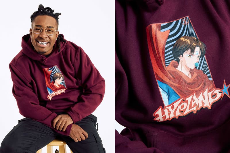 LA発のストリートブランド ハイプランドが『幽☆遊☆白書』とのコラボコレクションを発表 Hypland Yu Yu Hakusho Collaboration Collection Release Info Buy Hiei Kurama Kuwabara Botan lookbooks