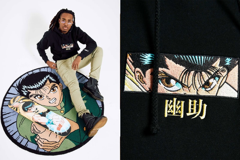LA発のストリートブランド ハイプランドが『幽☆遊☆白書』とのコラボコレクションを発表 Hypland Yu Yu Hakusho Collaboration Collection Release Info Buy Hiei Kurama Kuwabara Botan lookbooks