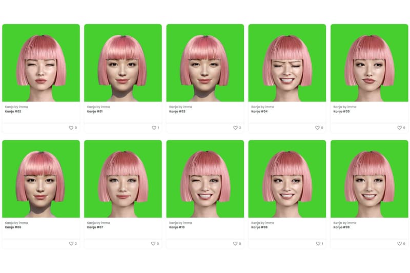 バーチャルヒューマン imma が NFT コレクションを発表 