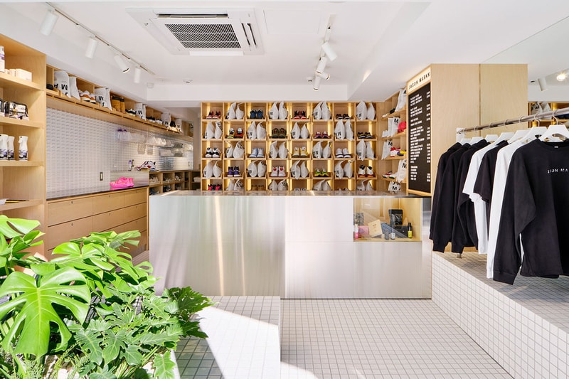 LA 発のプレミアムシューケアブランド ジェイソン マークの日本初旗艦店がオープン JASON MARKK TOKYO flagship store open info harajuku