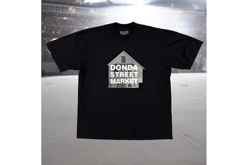 カニエ・ウェストもお気に入りのドンダストリートマーケットのアイテムが販売中 Kanye West Ye Favorites DONDA STREET MARKET T shirt release info BLADE