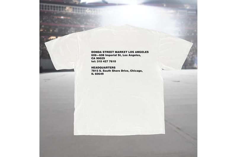 カニエ・ウェストもお気に入りのドンダストリートマーケットのアイテムが販売中 Kanye West Ye Favorites DONDA STREET MARKET T shirt release info BLADE