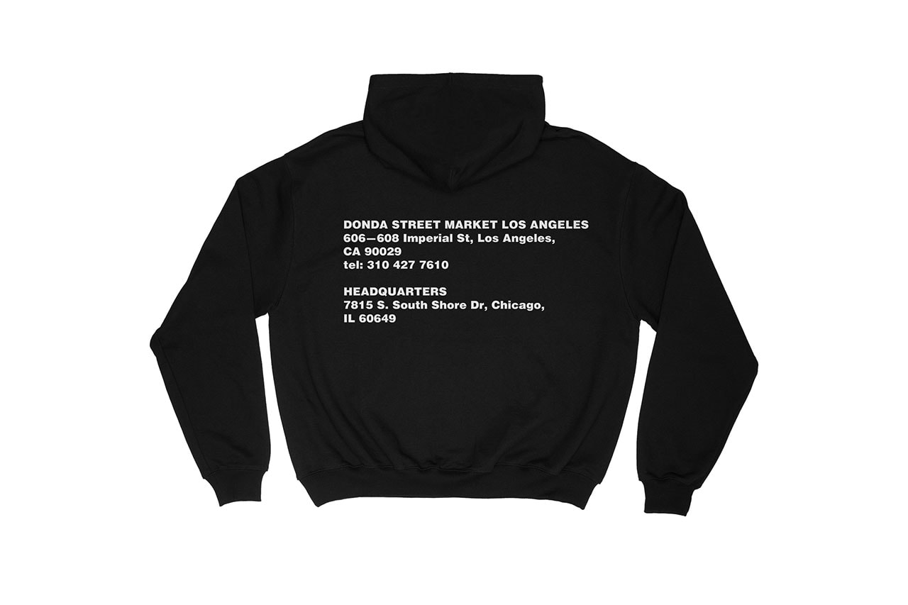 カニエ・ウェストもお気に入りのドンダストリートマーケットのアイテムが販売中 Kanye West Ye Favorites DONDA STREET MARKET T shirt release info BLADE