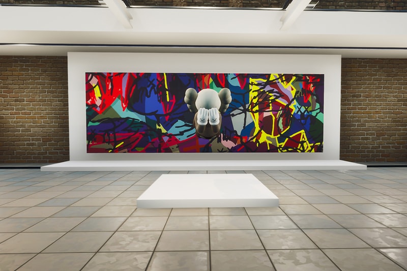 カウズが現実のギャラリーとメタバース上で個展 “ニューフィクション”を開催中  KAWS "NEW FICTION" Exhibition Fortnite Serpentine Acute Art