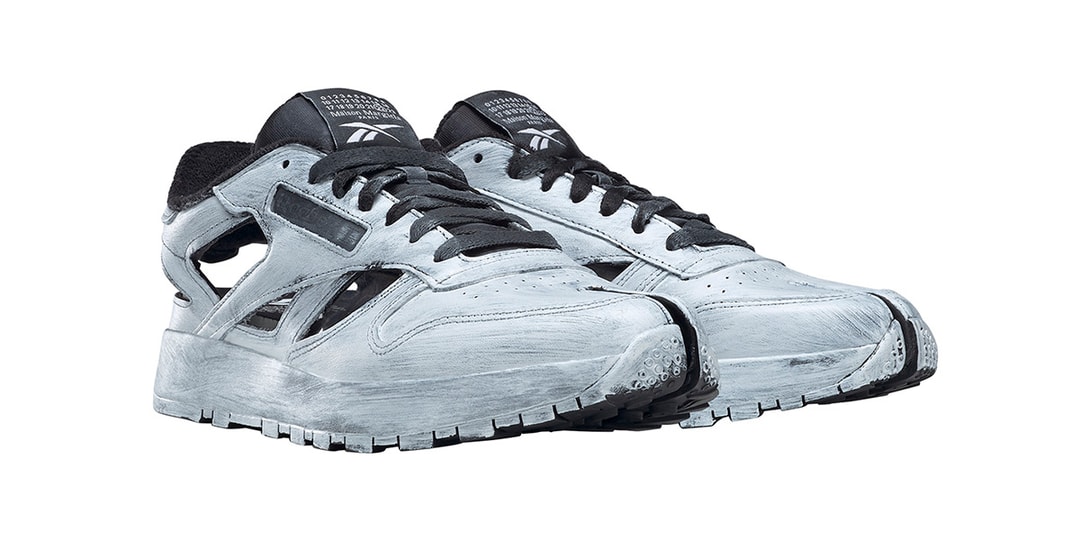 メゾンマルジェラxリーボッククラシックレザータビにローカットが登場  