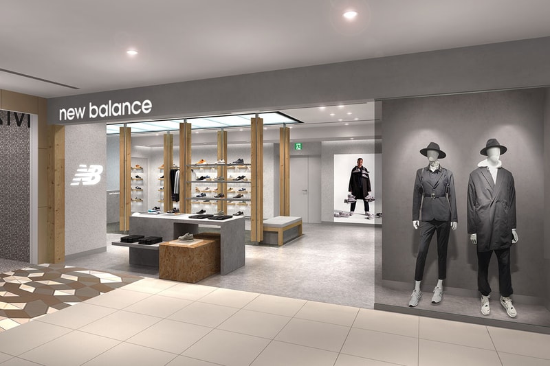 ニューバランスがグレーをテーマにした新コンセプトストアをオープン New Balance GREY concept store open at NEWoMan shinjuku