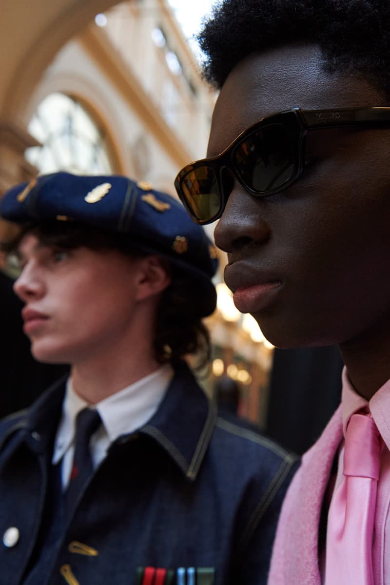 ケンゾー 2022年秋冬コレクションのバックステージをチェック NIGO KENZO Fall/Winter 2022 FW22 Runway Paris Fashion Week Closer Looks Backstage BTS Kanye West Julia Fox Pharrell Tyler the Creator