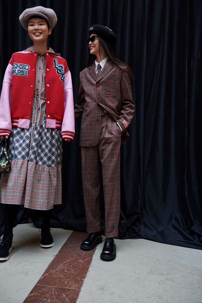 ケンゾー 2022年秋冬コレクションのバックステージをチェック NIGO KENZO Fall/Winter 2022 FW22 Runway Paris Fashion Week Closer Looks Backstage BTS Kanye West Julia Fox Pharrell Tyler the Creator
