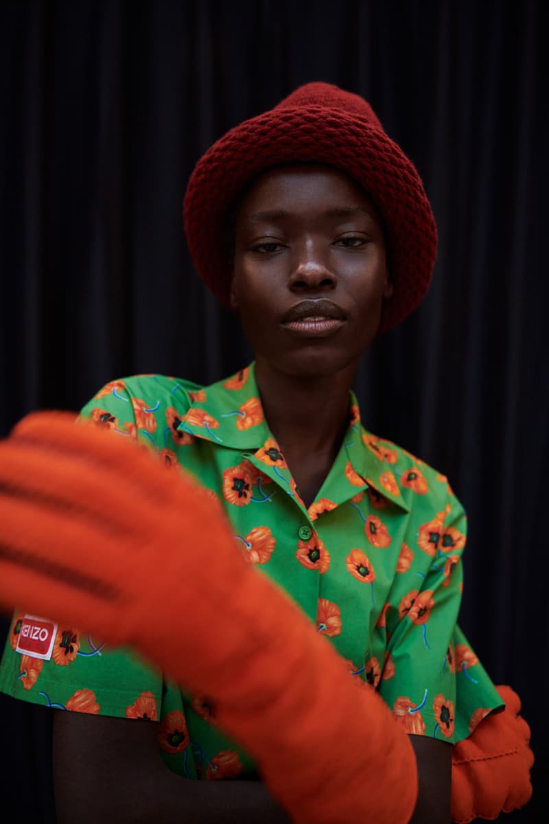 ケンゾー 2022年秋冬コレクションのバックステージをチェック NIGO KENZO Fall/Winter 2022 FW22 Runway Paris Fashion Week Closer Looks Backstage BTS Kanye West Julia Fox Pharrell Tyler the Creator