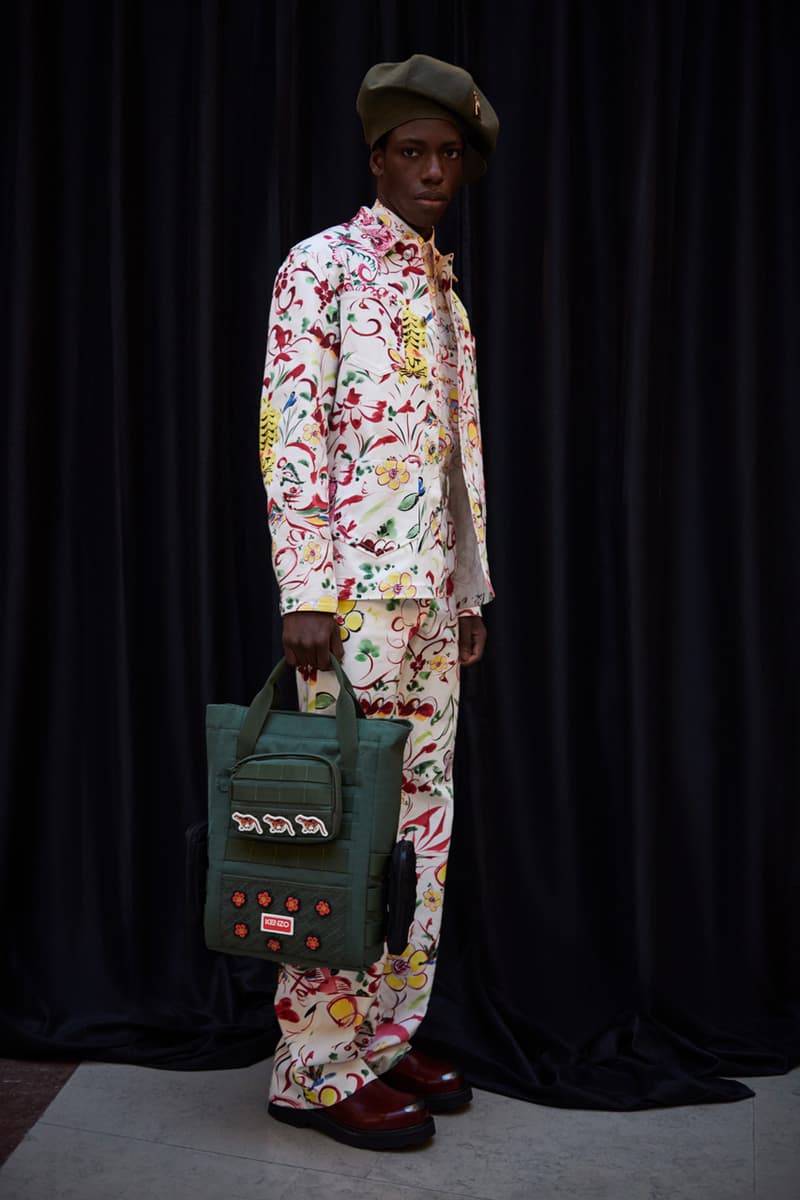 ケンゾー 2022年秋冬コレクションのバックステージをチェック NIGO KENZO Fall/Winter 2022 FW22 Runway Paris Fashion Week Closer Looks Backstage BTS Kanye West Julia Fox Pharrell Tyler the Creator