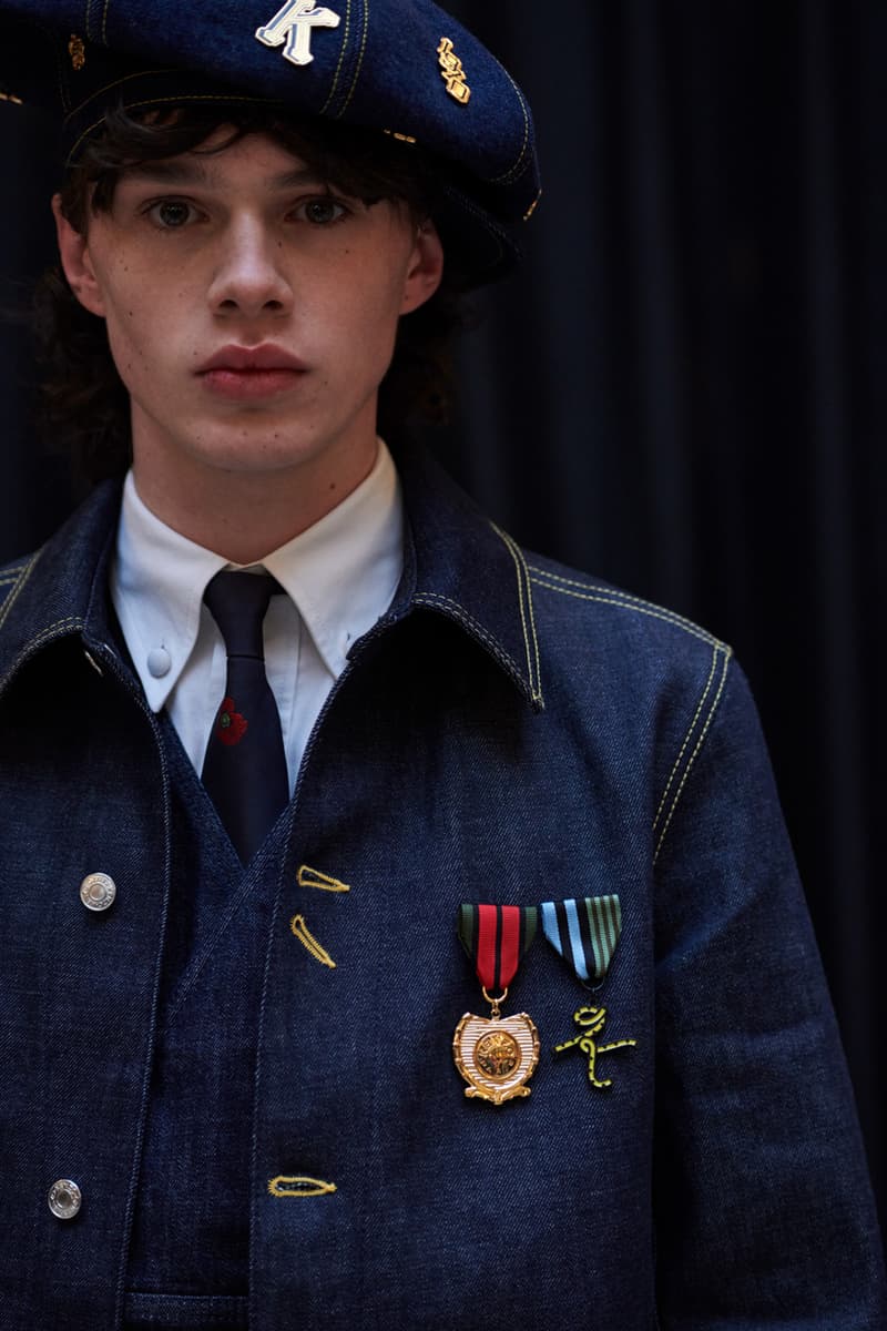 ケンゾー 2022年秋冬コレクションのバックステージをチェック NIGO KENZO Fall/Winter 2022 FW22 Runway Paris Fashion Week Closer Looks Backstage BTS Kanye West Julia Fox Pharrell Tyler the Creator