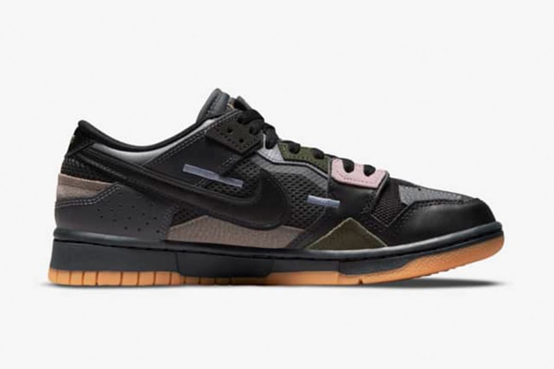 ナイキが異素材を掛け合わせたダンクスクラップの新色を発売 nike dunk scrap cool grey release info