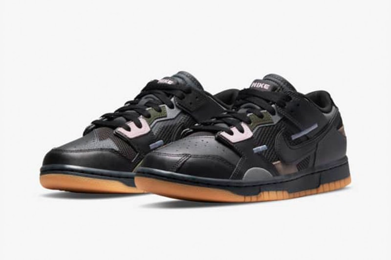 ナイキが異素材を掛け合わせたダンクスクラップの新色を発売 nike dunk scrap cool grey release info