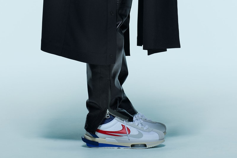サカイ x ナイキがコルテッツ sacai x Nike が Cortez のハイブリッドモデルをお披露目