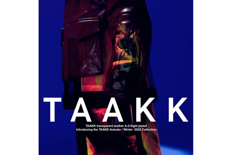 タークがブランド初の NFT をクリアーションとのタッグで発売 TAAKK's First NFT Transparent Leather A-2 Flight Jacket 1/1 release info KREATION OpenSea