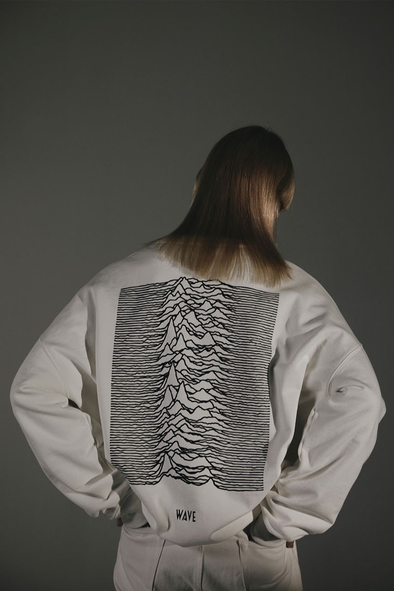 WAVE が Joy Division をフィーチャーしたカプセルコレクションを発売 WAVE and Joy Division capsule collection release info Unknown Pleasures Closer
