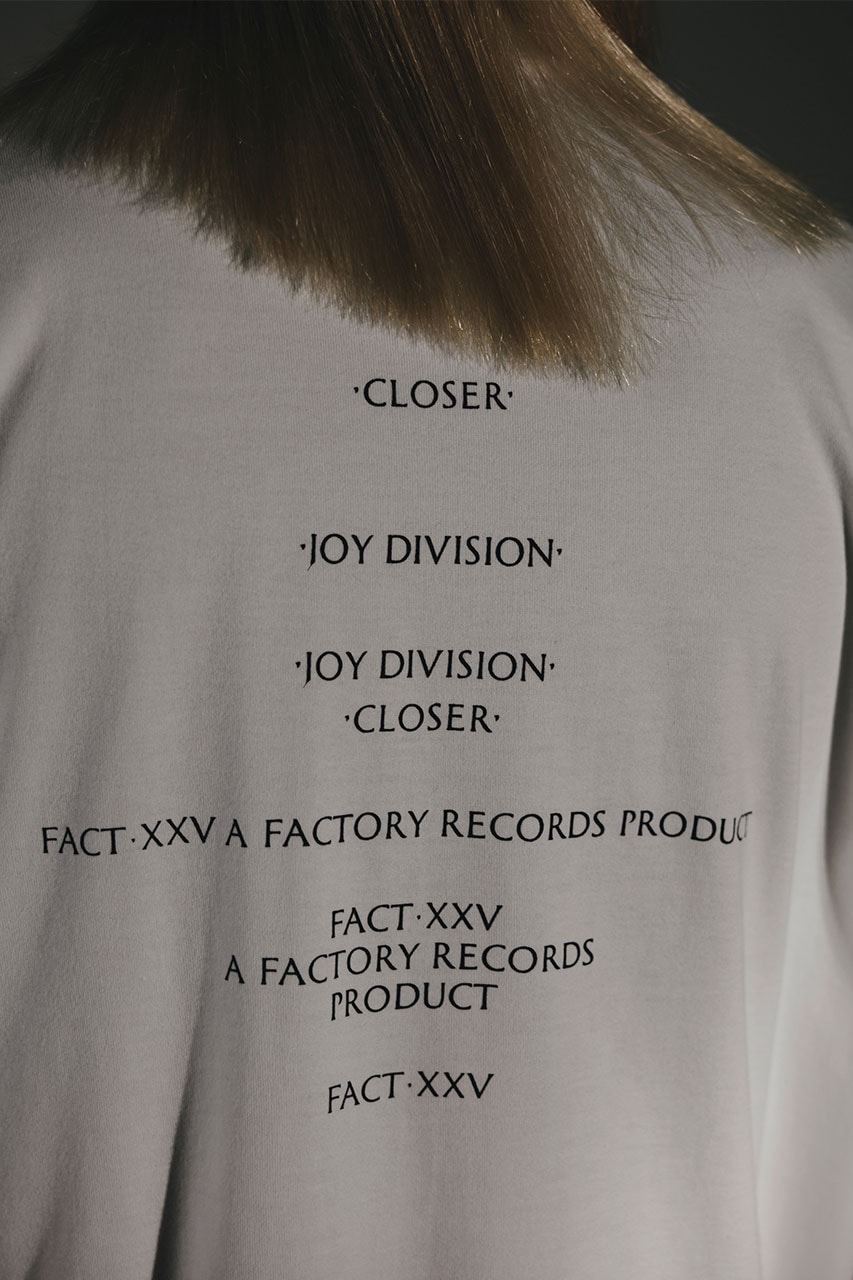 WAVE が Joy Division をフィーチャーしたカプセルコレクションを発売 WAVE and Joy Division capsule collection release info Unknown Pleasures Closer