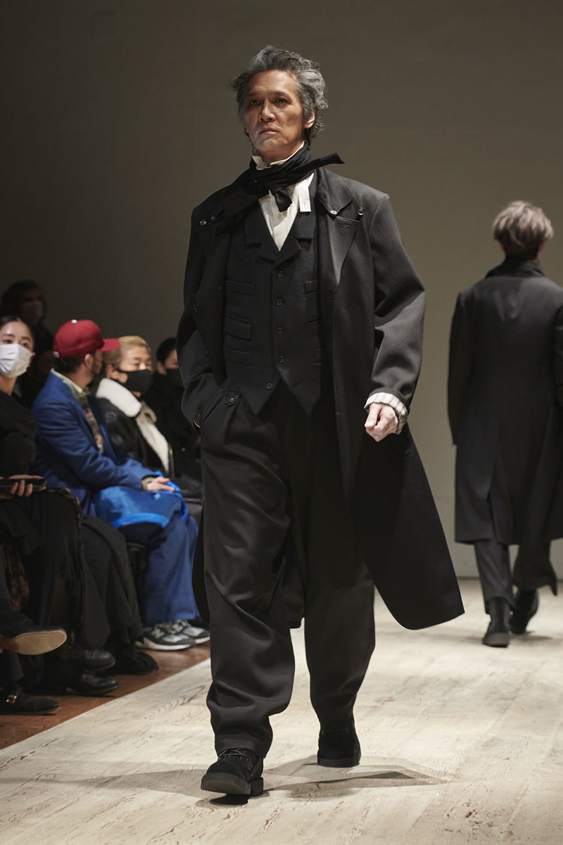 ヨウジヤマモト 2022年秋冬コレクション Yohji Yamamoto POUR HOMME fall winter 2022 collection info