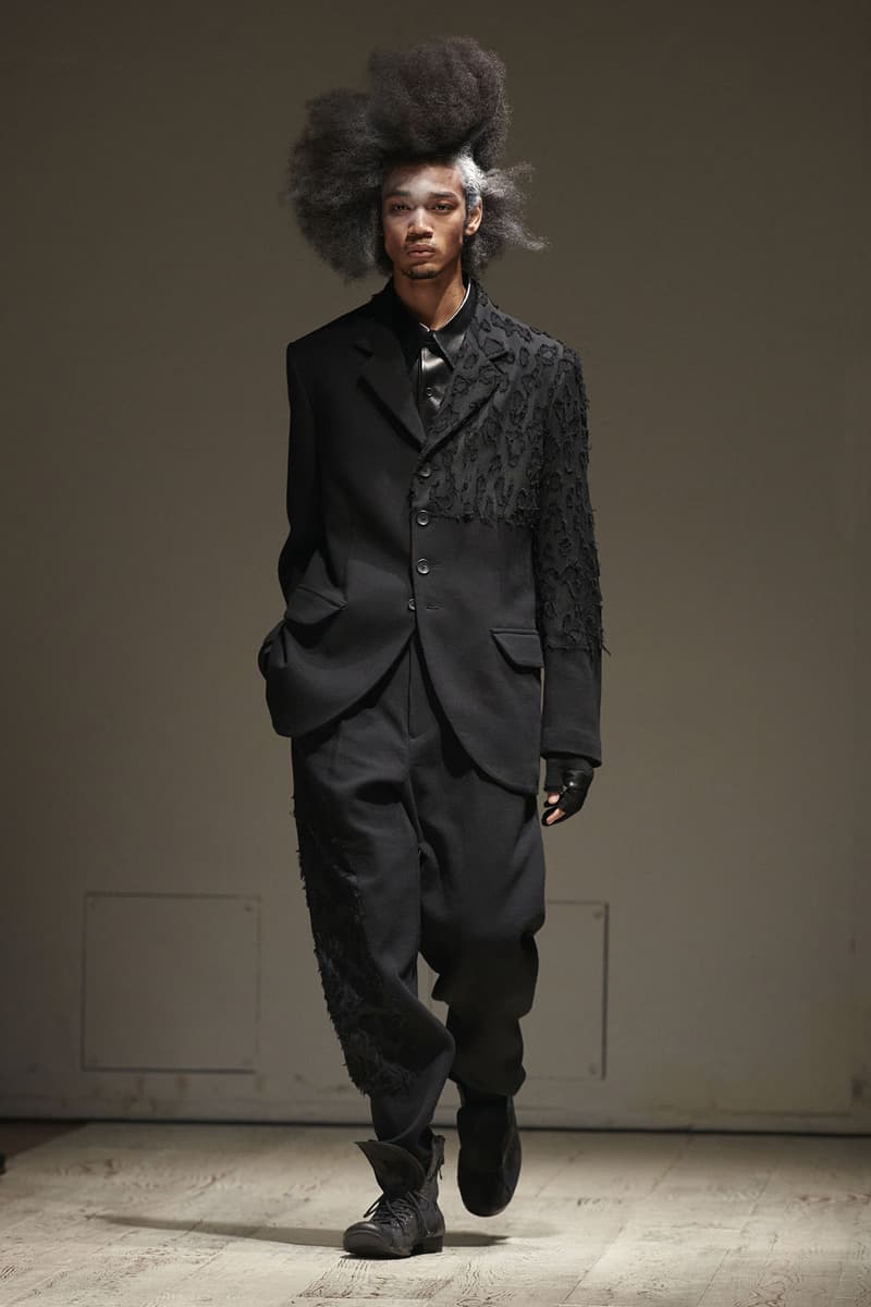 ヨウジヤマモト 2022年秋冬コレクション Yohji Yamamoto POUR HOMME fall winter 2022 collection info