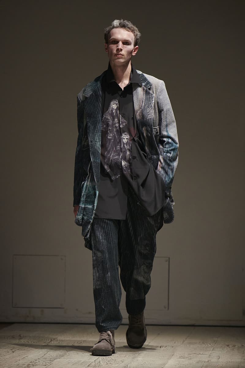 ヨウジヤマモト 2022年秋冬コレクション Yohji Yamamoto POUR HOMME fall winter 2022 collection info