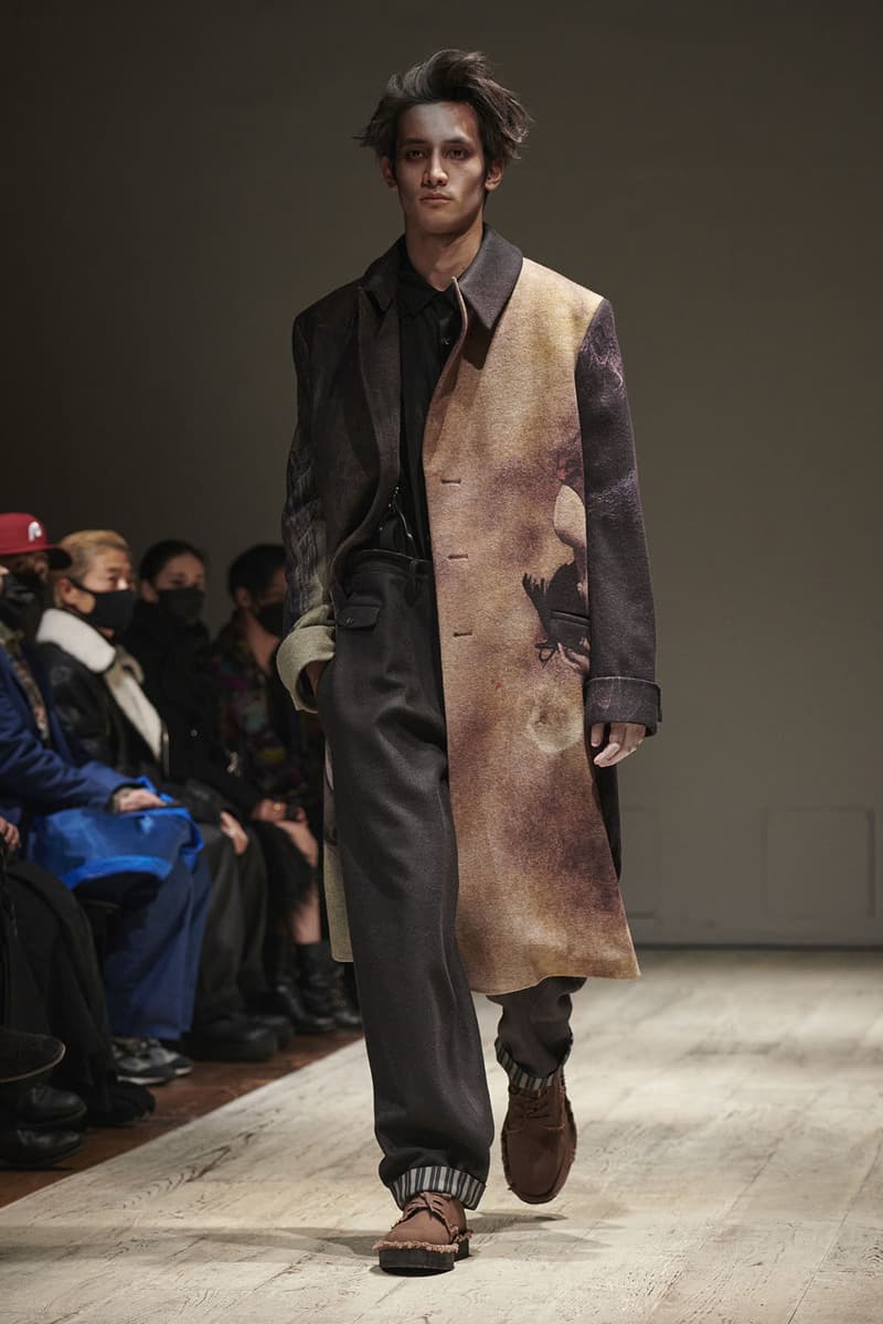 ヨウジヤマモト 2022年秋冬コレクション Yohji Yamamoto POUR HOMME fall winter 2022 collection info