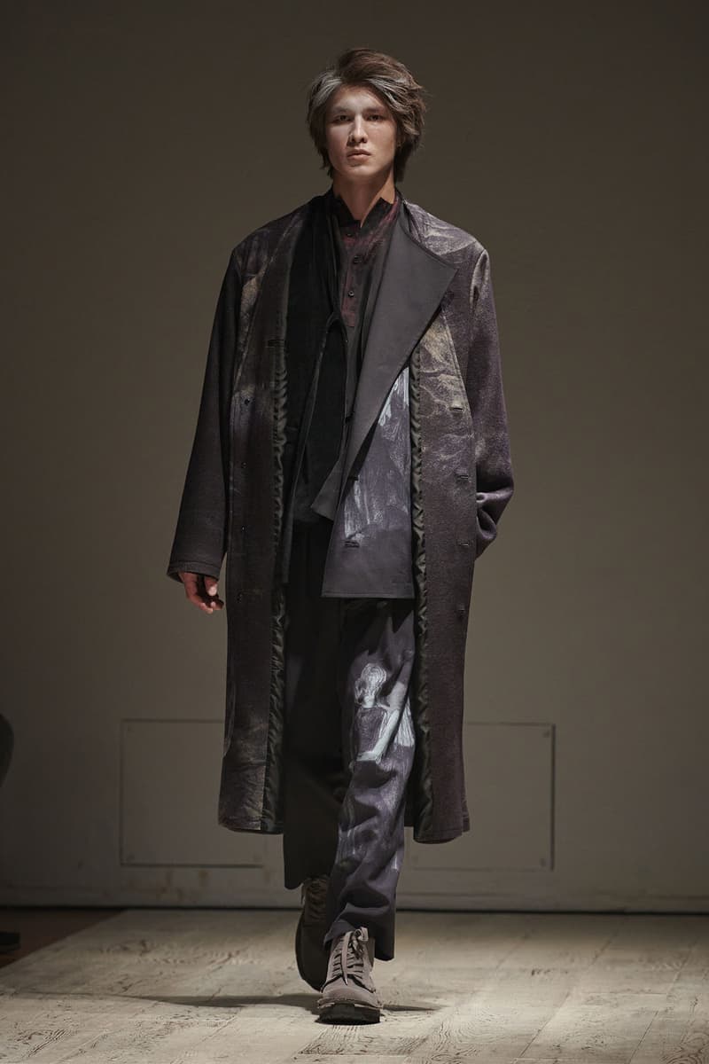 ヨウジヤマモト 2022年秋冬コレクション Yohji Yamamoto POUR HOMME fall winter 2022 collection info