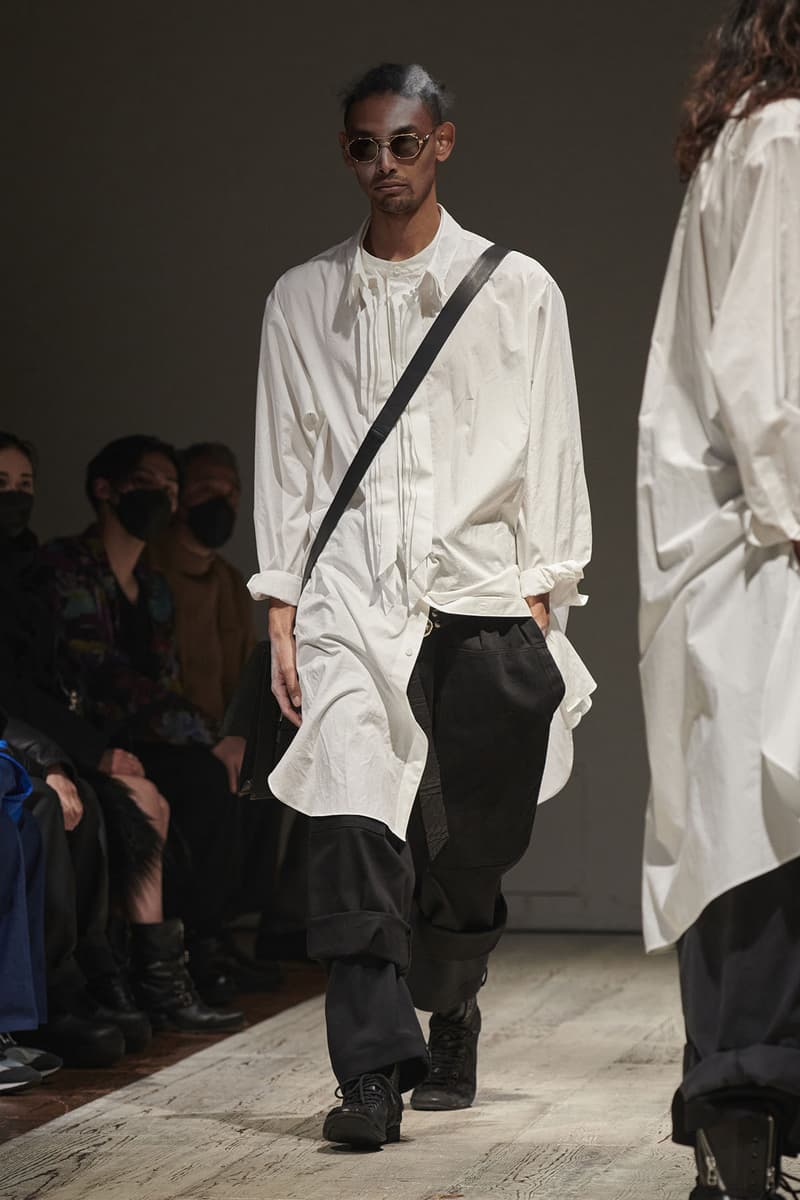 ヨウジヤマモト 2022年秋冬コレクション Yohji Yamamoto POUR HOMME fall winter 2022 collection info