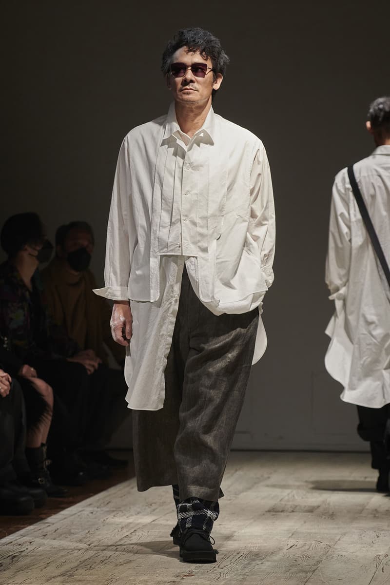 ヨウジヤマモト 2022年秋冬コレクション Yohji Yamamoto POUR HOMME fall winter 2022 collection info