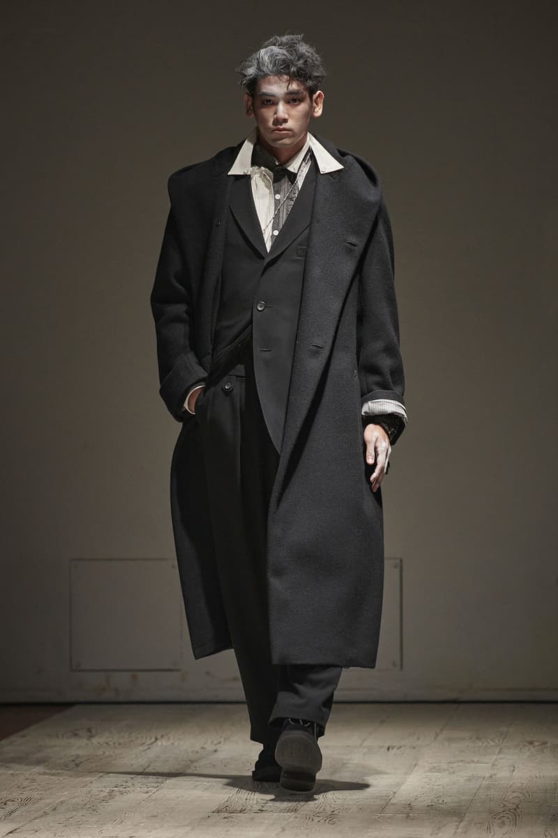 ヨウジヤマモト 2022年秋冬コレクション Yohji Yamamoto POUR HOMME fall winter 2022 collection info