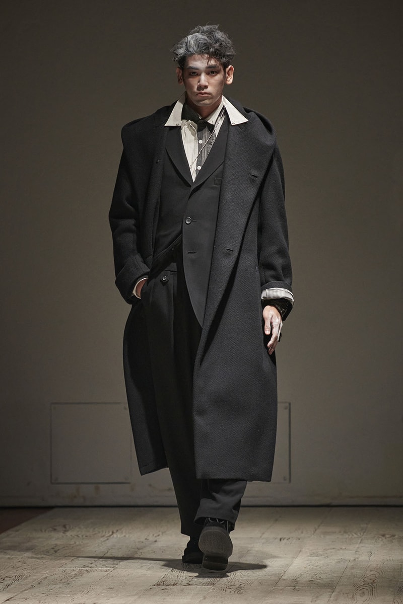 ヨウジヤマモト 2022年秋冬コレクション Yohji Yamamoto POUR HOMME fall winter 2022 collection info