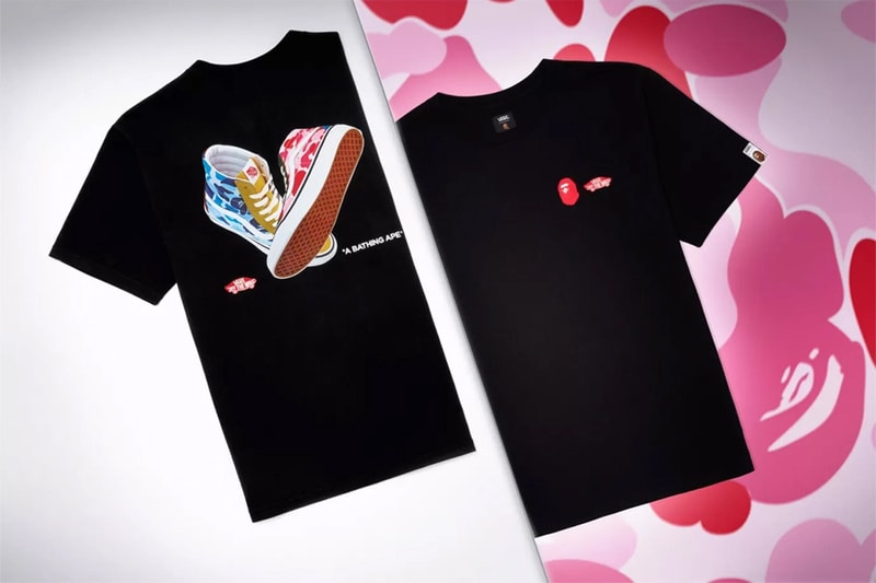 ベイプ x ヴァンズ によるコラボレーション第2弾がリリース　BAPE Reconnects With Vans for Another Footwear and Apparel Collaboration