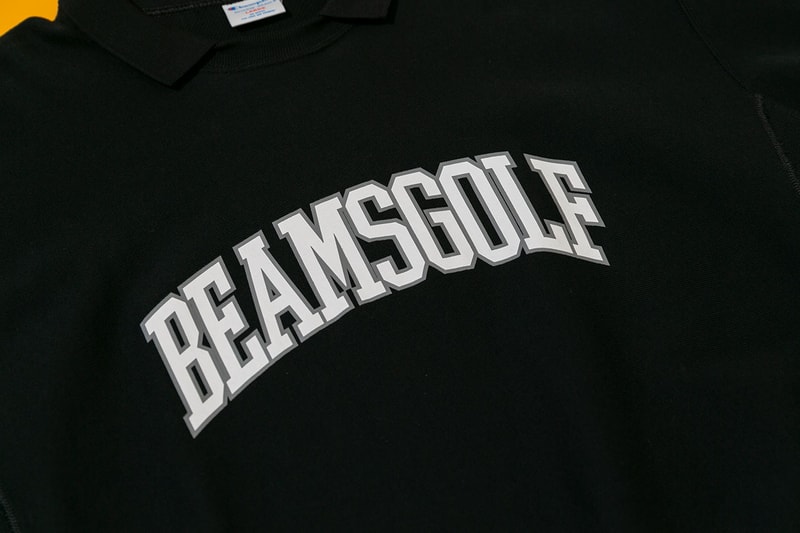 ビームスゴルフがチャンピオンの傑作 リバースウィーブの別注シリーズを発売 beams golf champion reverse weave release info