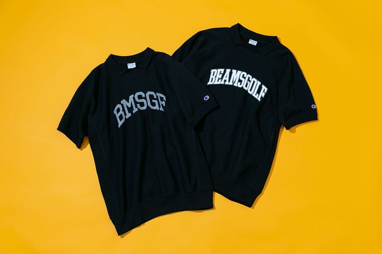 BEAMS GOLF が Champion の傑作 REVERSE WEAVE®︎ の別注シリーズを発売
