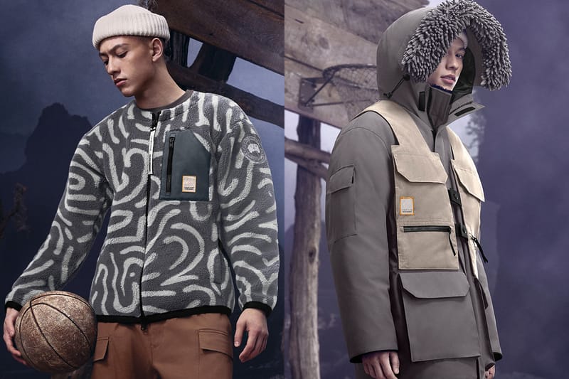 Canada Goose が NBA 設立75周年を記念してサレヘ・ベンバリーとのコラボコレクションを発表