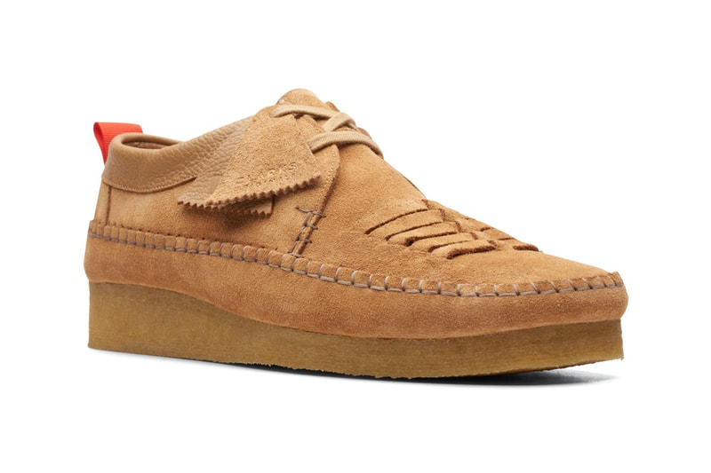 クラークスオリジナルが編み込みのディテールをあしらった新作モデルを発売 Clarks Originals Weaver Weft "Light Tan" Info release where to buy Supreme collaboration wallabee