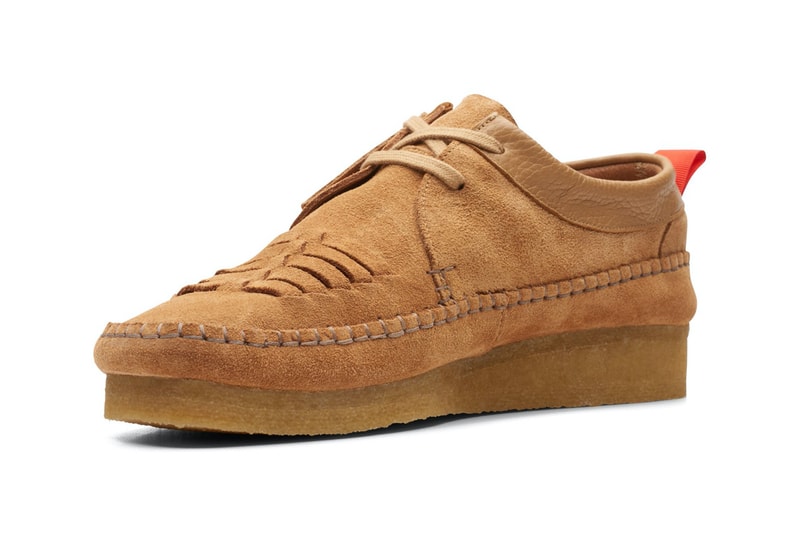 クラークスオリジナルが編み込みのディテールをあしらった新作モデルを発売 Clarks Originals Weaver Weft "Light Tan" Info release where to buy Supreme collaboration wallabee