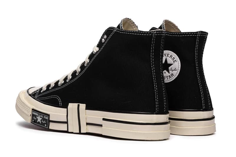 コンバースからソールユニットに焦点を当てたチャックテイラー70の新作が登場 Converse Chuck 70 Canvas LTD Hi Converse Chuck Canvas 70 LTD OX A02115C A02113C Rubber Patchwork Spring Summer 2022