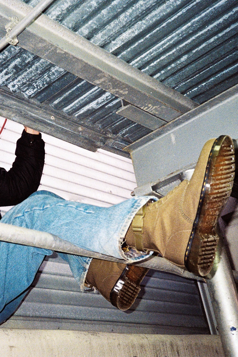 マーチンxフューチュララボラトリーズからコラボブーツがリリース　Dr. Martens x Futura Laboratories collab release info