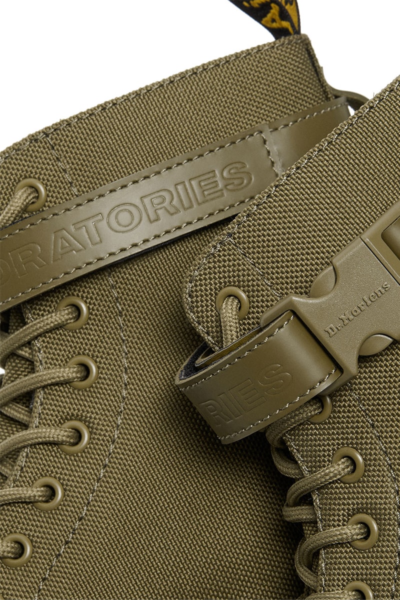 マーチンxフューチュララボラトリーズからコラボブーツがリリース　Dr. Martens x Futura Laboratories collab release info