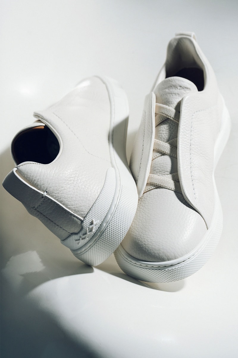 ゼニアの“トリプルステッチ™スニーカー”に2022年春夏モデルが登場 ZEGNA triple triple stitch sneakers 2022 spring summer editorial info