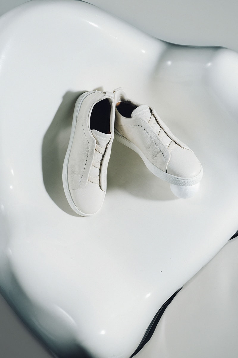 ゼニアの“トリプルステッチ™スニーカー”に2022年春夏モデルが登場 ZEGNA triple triple stitch sneakers 2022 spring summer editorial info