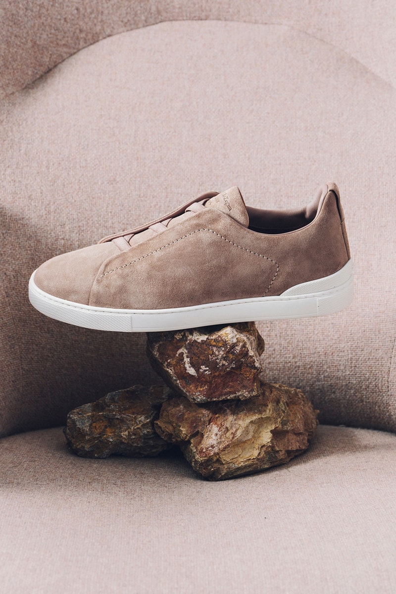 ゼニアの“トリプルステッチ™スニーカー”に2022年春夏モデルが登場 ZEGNA triple triple stitch sneakers 2022 spring summer editorial info